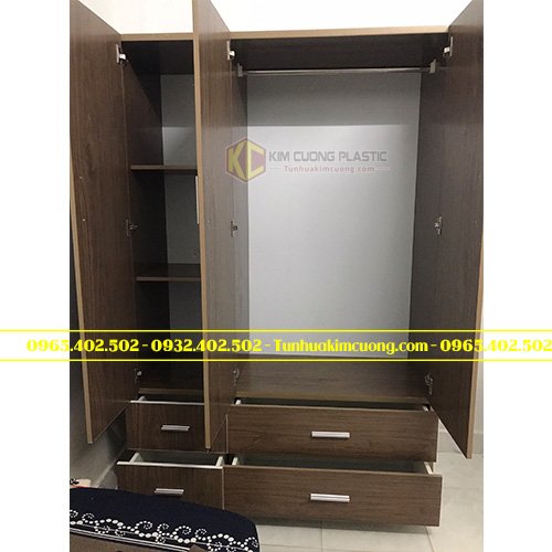Tủ nhựa Kim Cương 3CS42ZA 5 tunhua3canhS42a 2