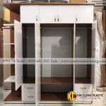 Tủ nhựa Kim Cương 4CA03KN 3 tu nhua 4 canh A03 KN 004 2