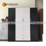 Tủ nhựa Kim Cương 4CA31F02 1 tu nhua 4 canh cao A31FHJ 2