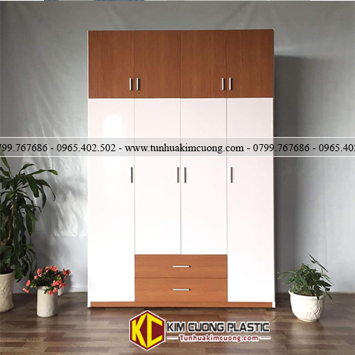 Tủ nhựa Kim Cương 4CS42MKL (Sao chép) 4 tu nhua 4 canhA03 245 2