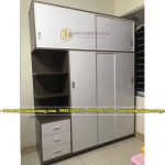 Tủ nhựa cánh trượt Kim Cương A03ZK 1 tunhua3canhluas42 a03 2