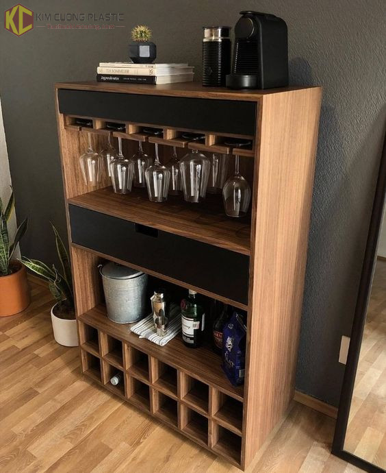 Kích thước tủ rượu và số lượng rượu