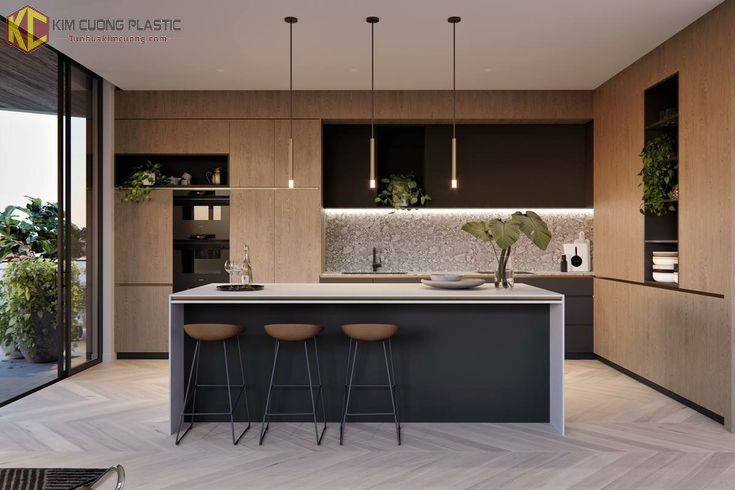 Thanh lý tủ bếp nhựa - Tìm kiếm những tủ bếp nhựa ấn tượng 3 Tủ bếp nhựa hiện đại