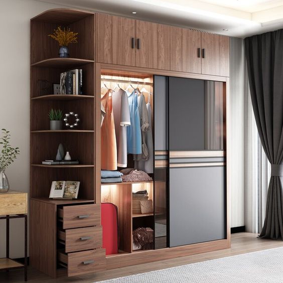 Mẫu Tủ quần áo nhựa Picomat
