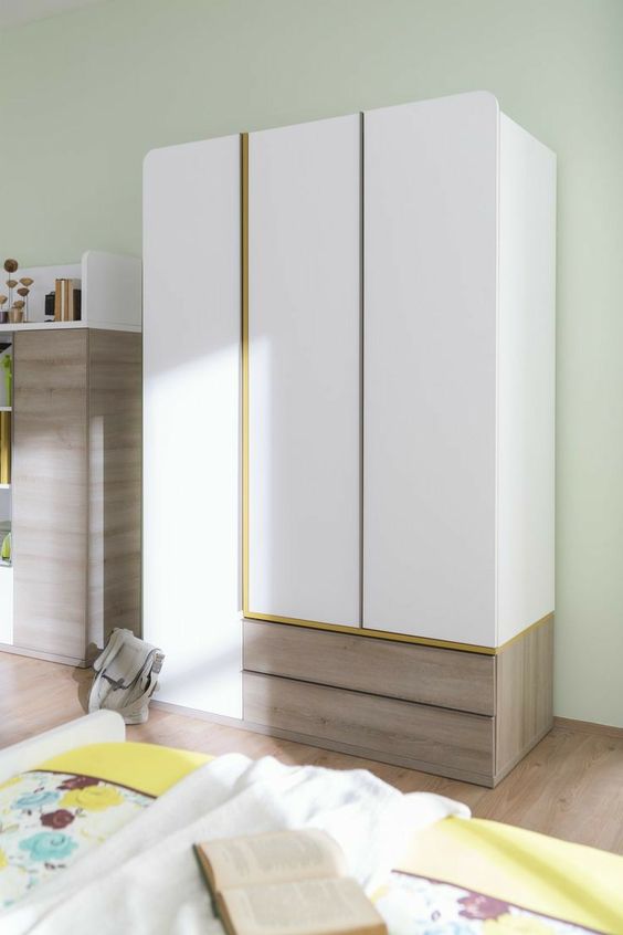 Kích thước tủ quần áo 3 cánh 2 Tủ quần áo 3 cánh cho không gian nhỏ